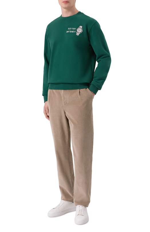 Вельветовые брюки MC2 Saint Barth FUJI002-00031I/FUJI P0CKET C0RDUR0Y Бежевый  FUJI002-00031I/FUJI P0CKET C0RDUR0Y Фото 2