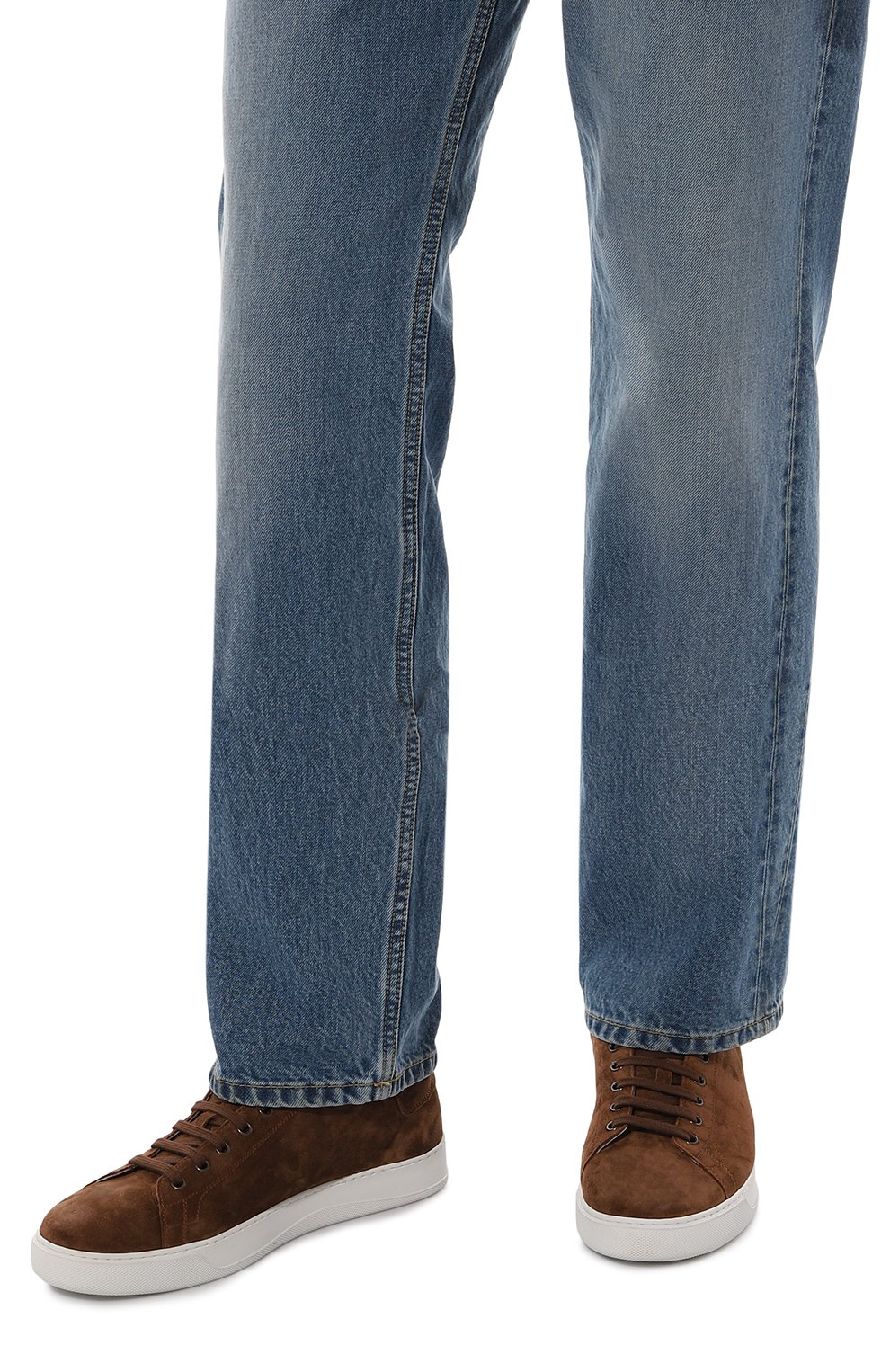 Замшевые кеды stoccolm MILLE 885, арт. ST0CC0LMA FL0R SNUFF, фото 3