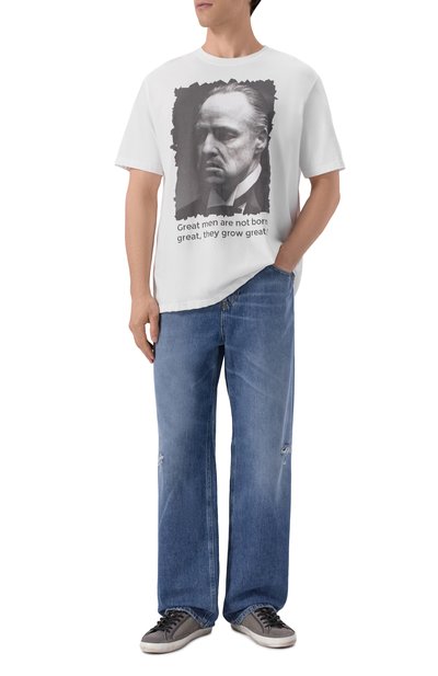 Мужская хлопковая футболка BISIBIGLIO, арт. GREAT MAN