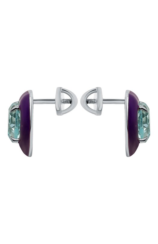 Серьги Moonka crg-er-tpz Фиолетовый  crg-er-tpz Фото 3