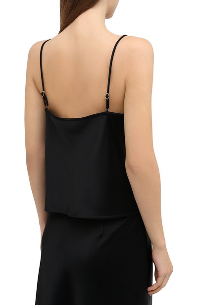 Топ NANUSHKA, арт. J0HAR_BLACK_SLIP SATIN, фото 4