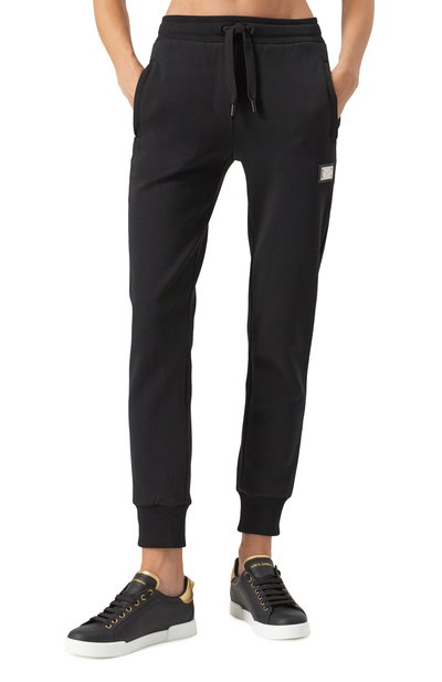 Хлопковые джоггеры DOLCE & GABBANA, арт. FTBW3T/HU7H9, фото 3