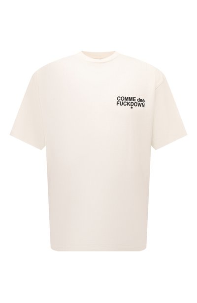 Мужская хлопковая футболка COMME DES FUCKDOWN, арт. CFABM01366