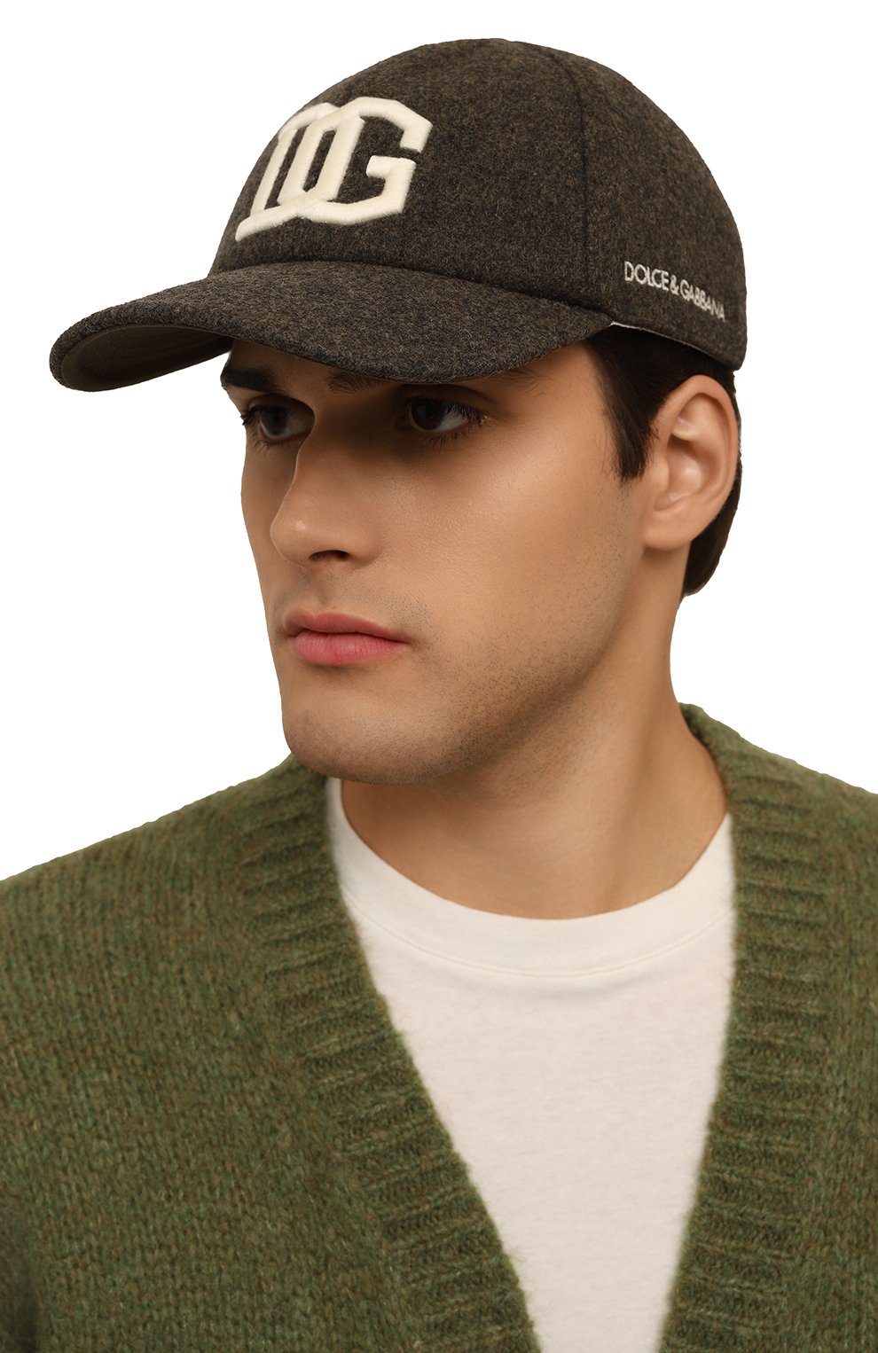 Шерстяная бейсболка DOLCE & GABBANA, арт. GH590Z/FU2SL, фото 2