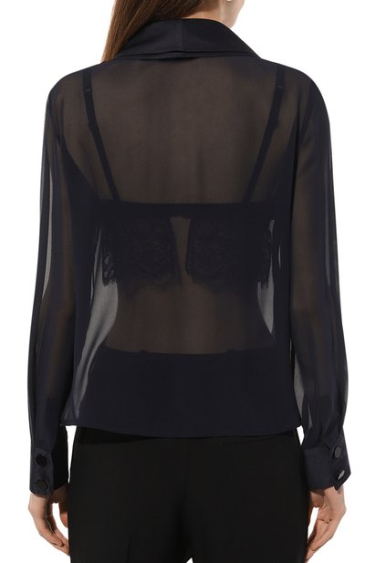 Шелковая блузка EMPORIO ARMANI, арт. EW000312/TE10928, фото 4