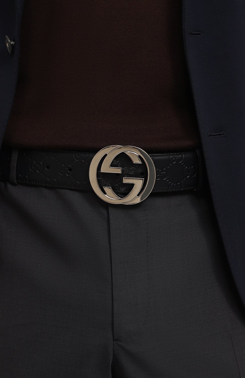 Кожаный ремень GUCCI, арт. 411924 CWC1N, фото 2