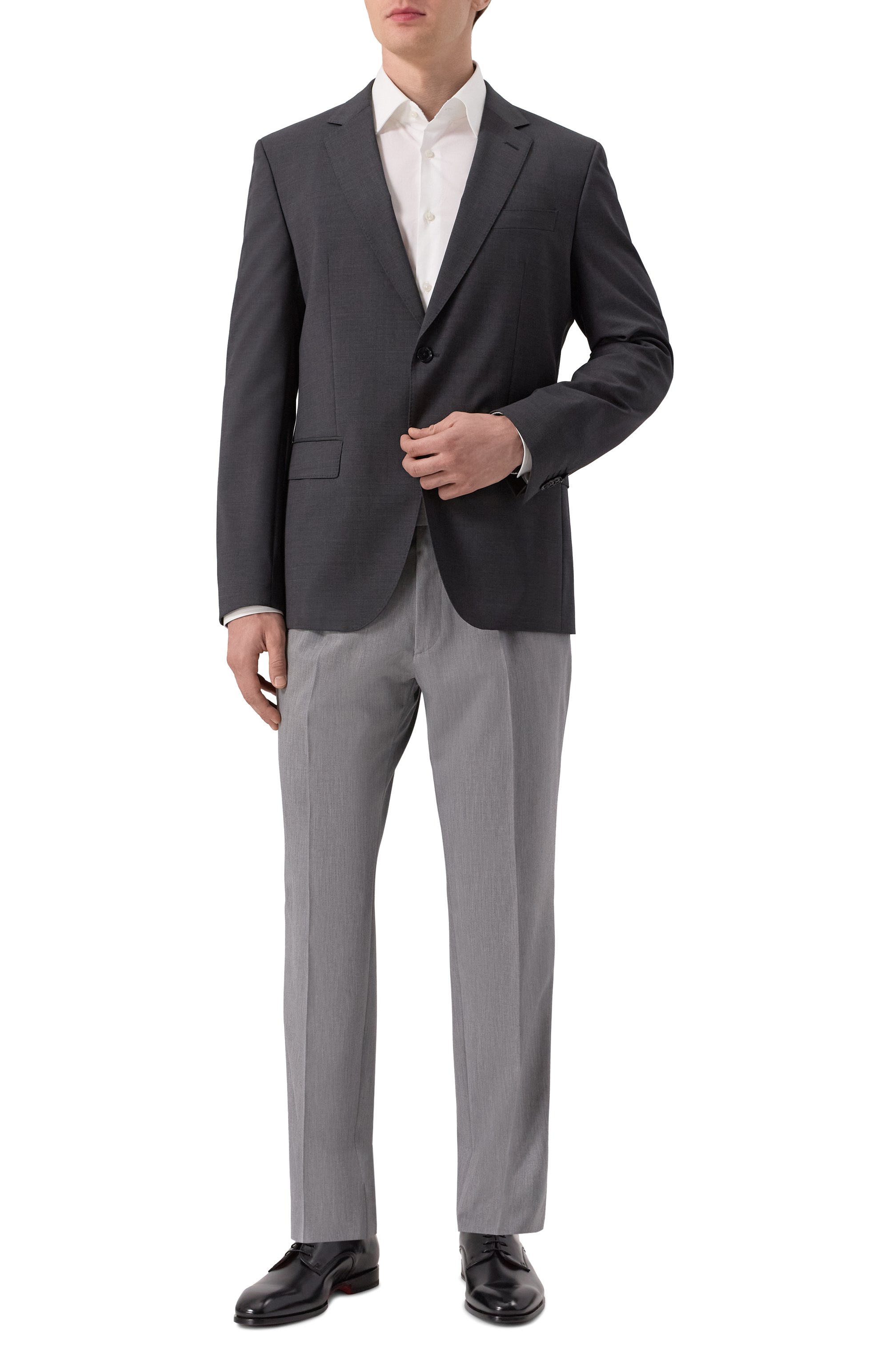 Шерстяной пиджак BOSS, арт. 50537537, фото 3