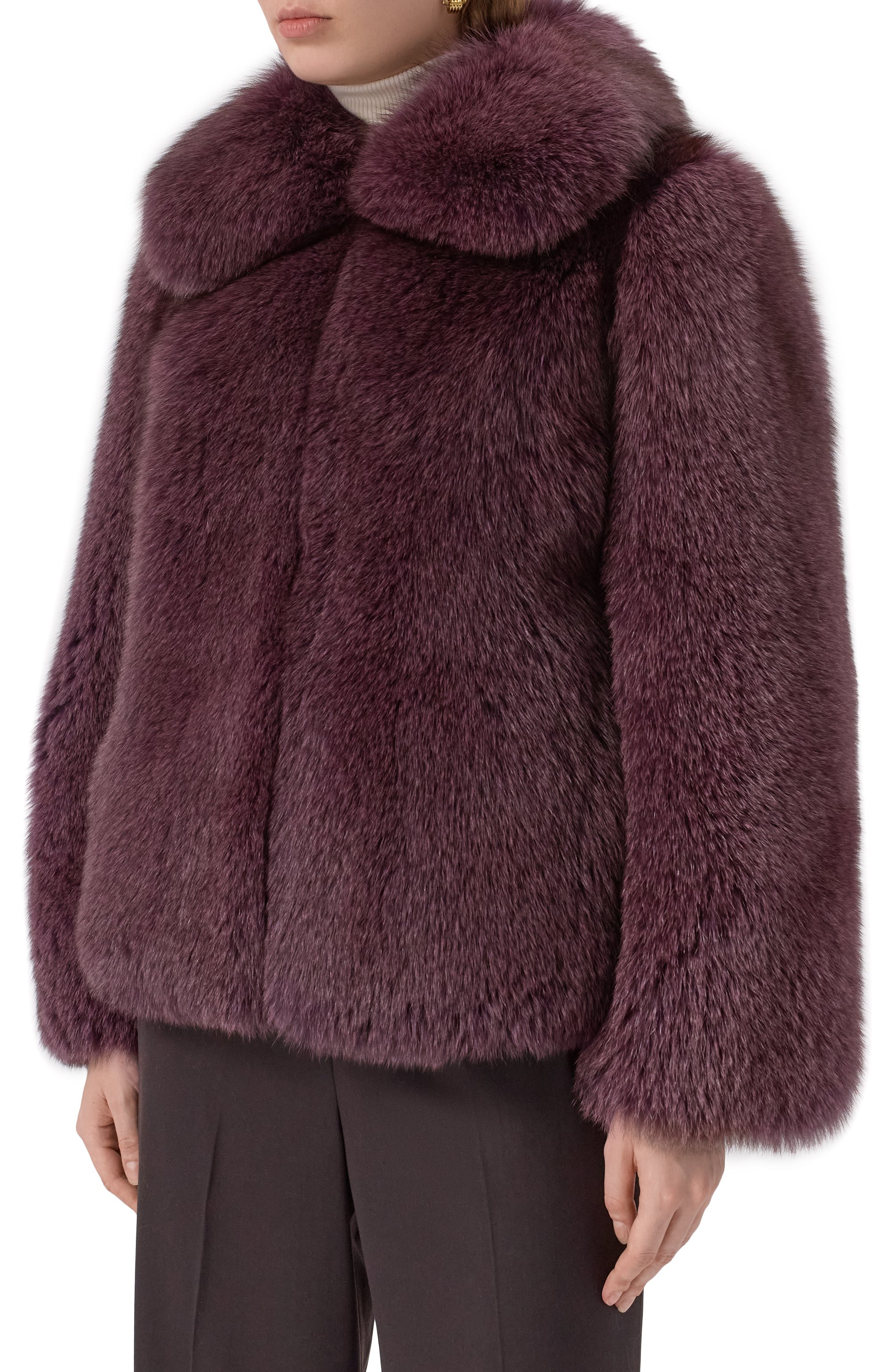 Шуба из песца РУССКИЙ МЕХ, арт. 13.5 AI, фото 3