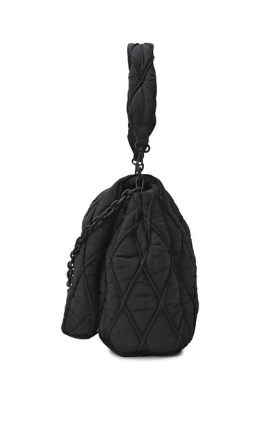 Сумка charm-d large DIESEL черного цвета по цене 65450 руб., арт. X10364/P8048, фото 4 Сумка charm-d large DIESEL, арт. X10364/P8048, фото 4