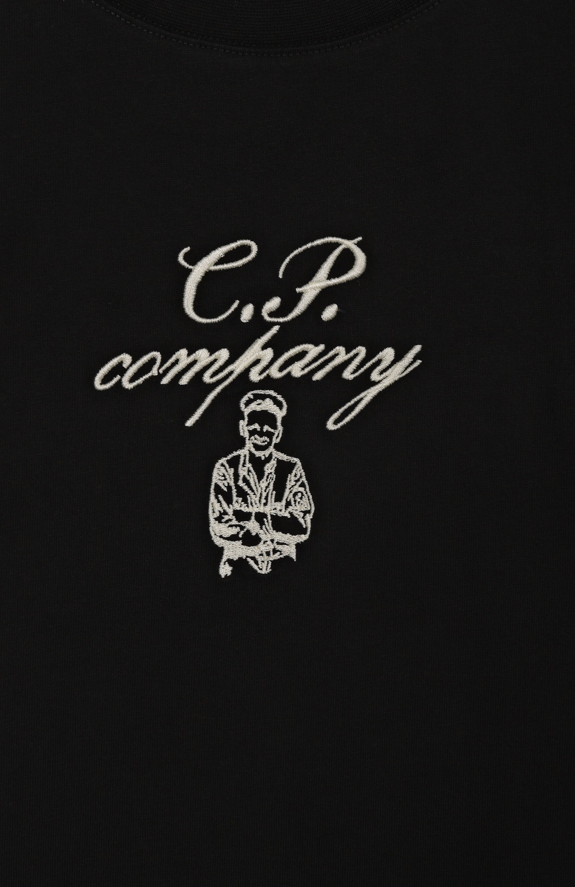 Хлопковая футболка C.P. COMPANY, арт. CMM00Q/LAA17/4-8, фото 3