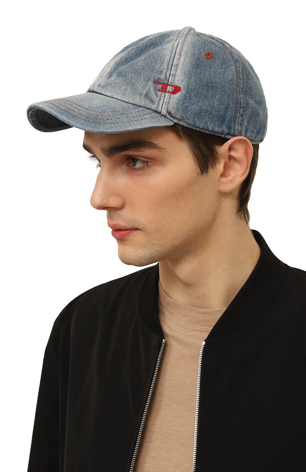 Джинсовая бейсболка DIESEL, арт. A09041/0QWTU, фото 2