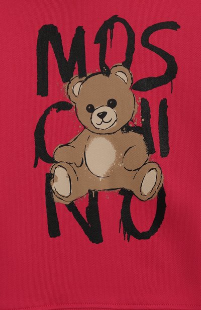 Хлопковое худи MOSCHINO, арт. HUF098/LCA77/10-14, фото 3