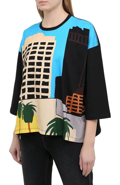 Хлопковый лонгслив LOEWE, арт. S897Y22X03, фото 3