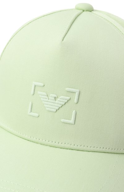 Хлопковая бейсболка EMPORIO ARMANI, арт. EG000265/AF14016, фото 3