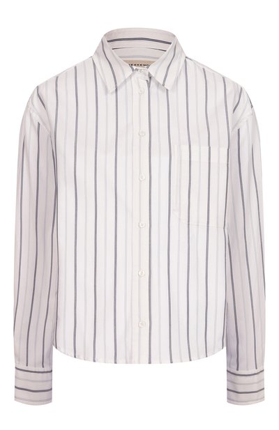 Женская хлопковая рубашка WEEKEND MAX MARA, арт. RUBIERA