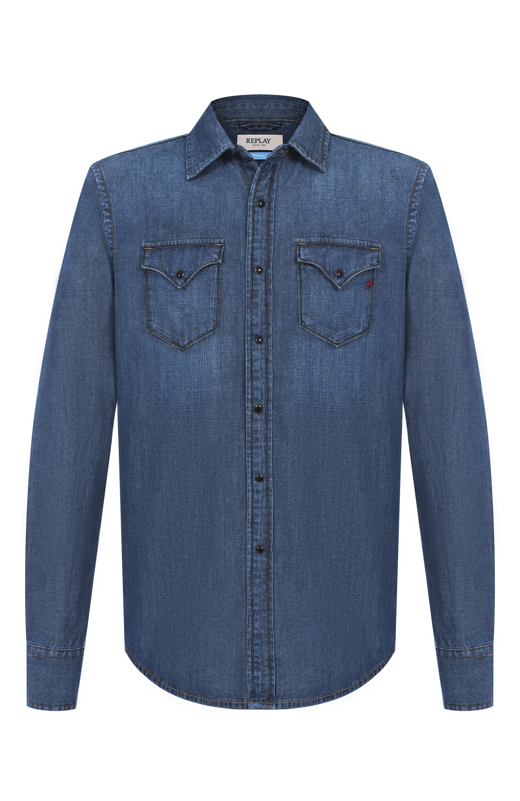 Джинсовая рубашка REPLAY, арт. M4860T.000.26C 92A, фото 1