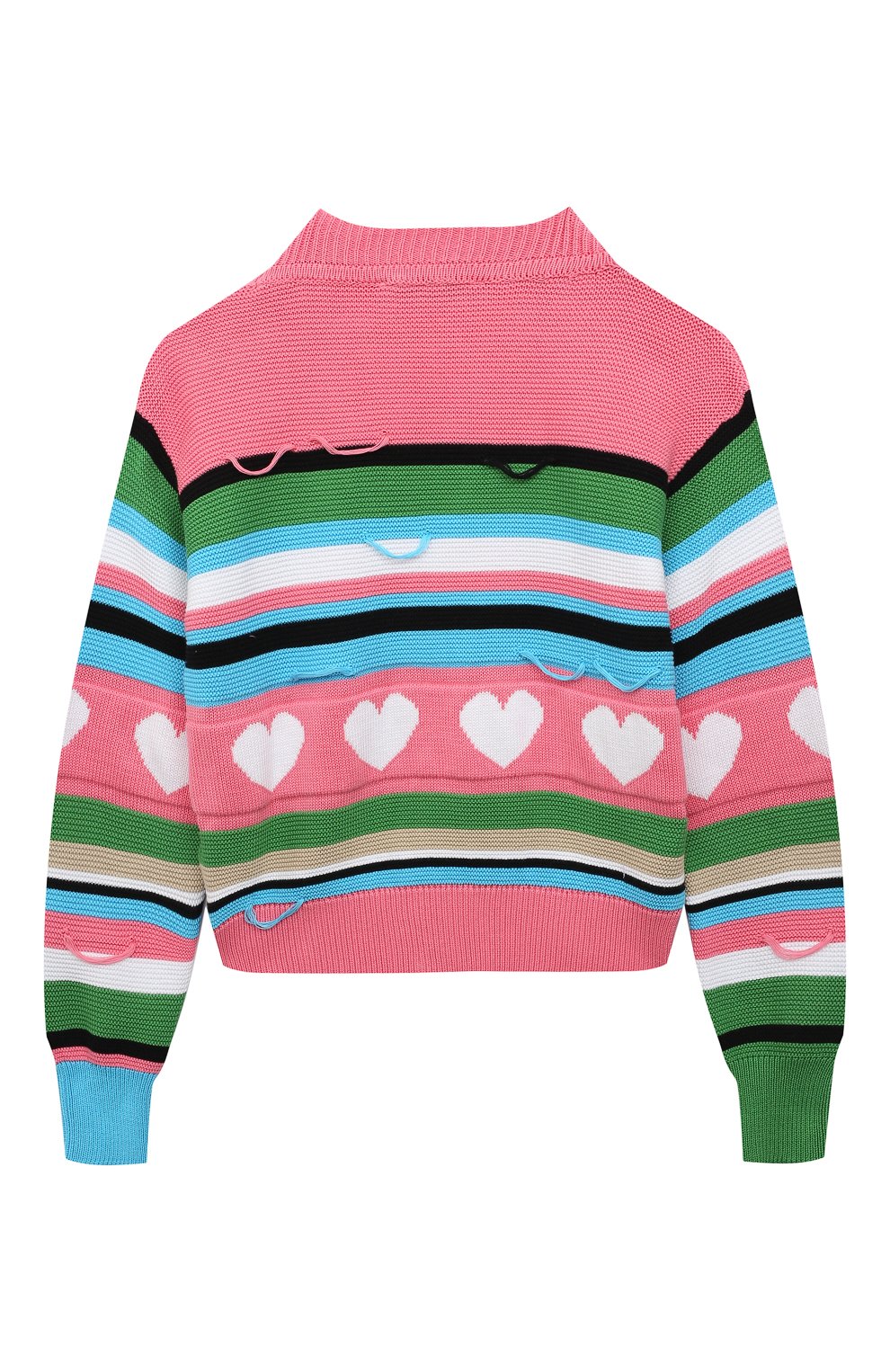 Хлопковый кардиган MSGM KIDS, арт. MS029432, фото 2