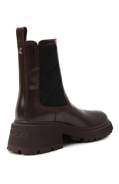 Кожаные челси louri combat JIMMY CHOO, арт. L0URI C0MBAT FLAT/XXF, фото 5