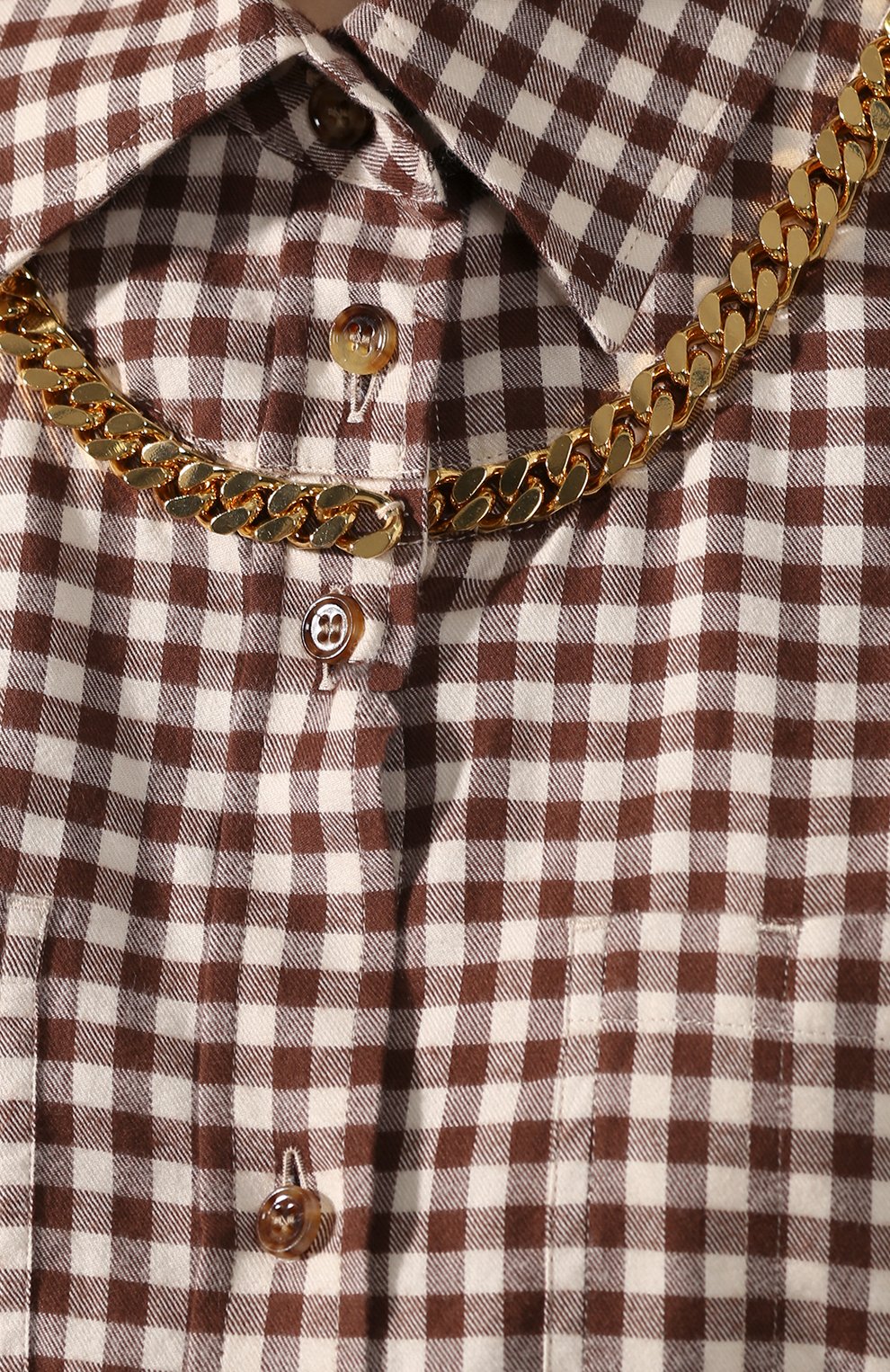 Хлопковая рубашка BURBERRY, арт. 4562578, фото 5