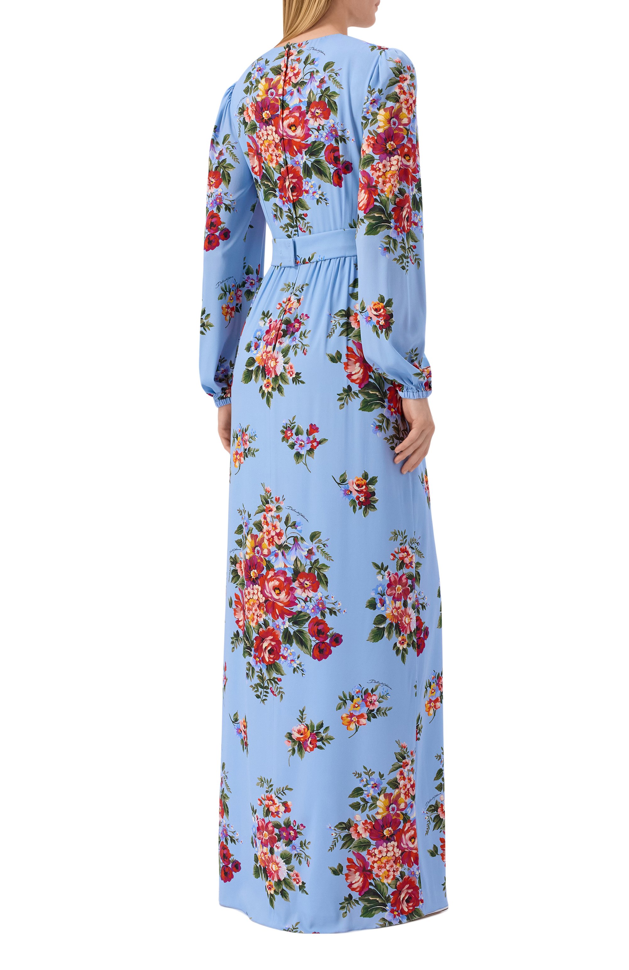 Шелковое платье DOLCE & GABBANA, арт. F610PT/FSA8P, фото 3