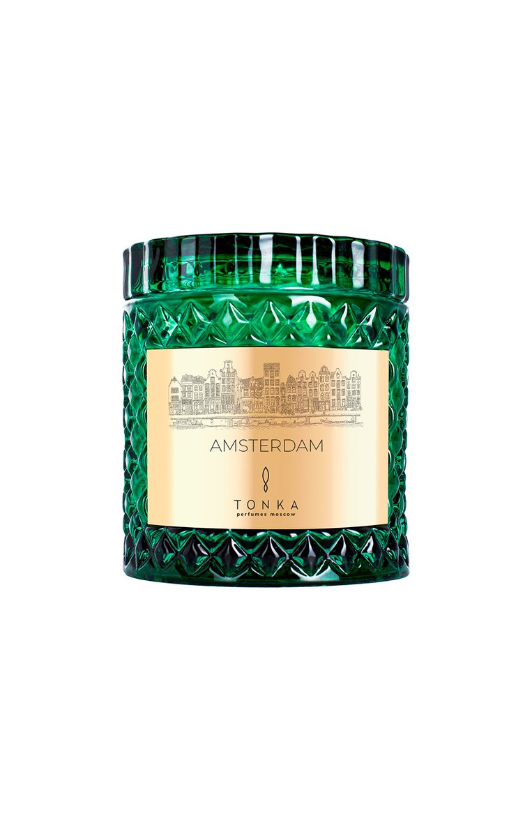 Свеча amsterdam (220ml) TONKA PERFUMES MOSCOW бесцветного цвета, арт. 4665313560335 | Фото 1 (Региональные ограничения белый список (Axapta Mercury): Не проставлено; Нос: Не проставлено; Ограничения доставки: flammable, fragile-2)