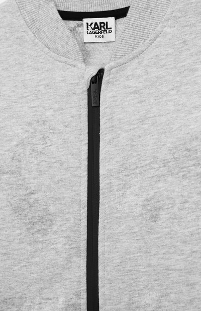 Хлопковый кардиган KARL LAGERFELD KIDS, арт. Z25190/6A-12A, фото 3