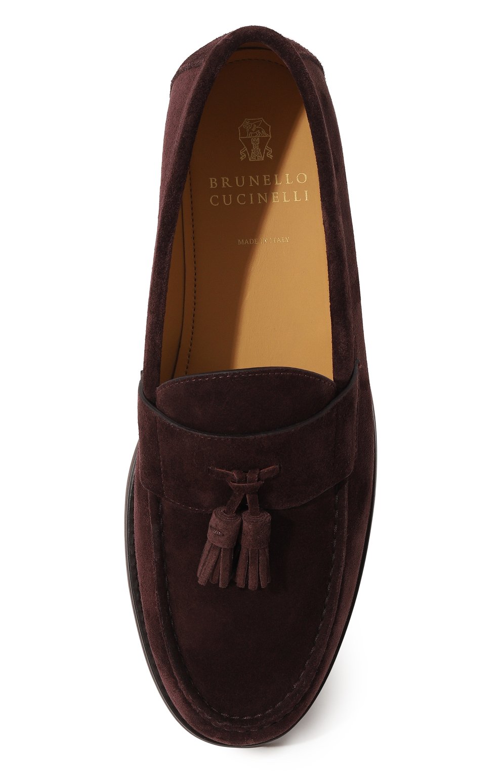 Замшевые лоферы BRUNELLO CUCINELLI, арт. MZUPEB2185, фото 6