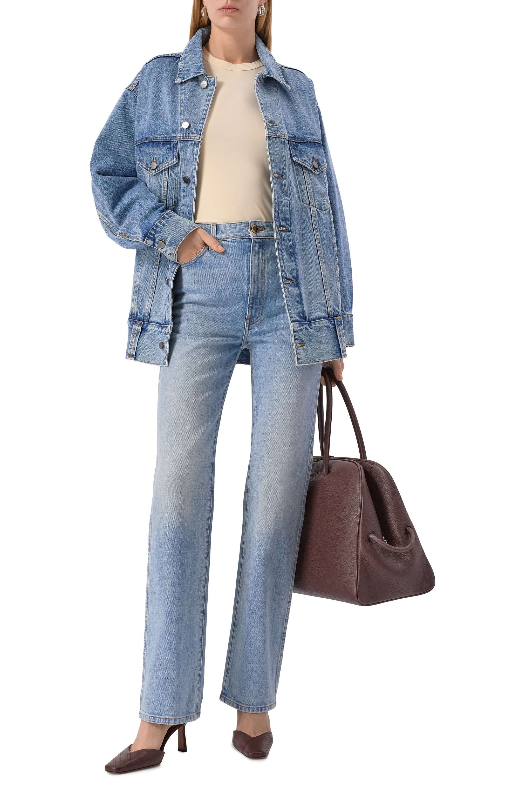 Топ из вискозы TOTEME, арт. 242-WRT1727-FB0162, фото 2