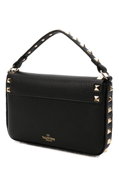 Сумка rockstud small VALENTINO черного цвета по цене 106000 руб., арт. XW2P0W07/VSH, фото 4 Сумка rockstud small VALENTINO, арт. XW2P0W07/VSH, фото 4