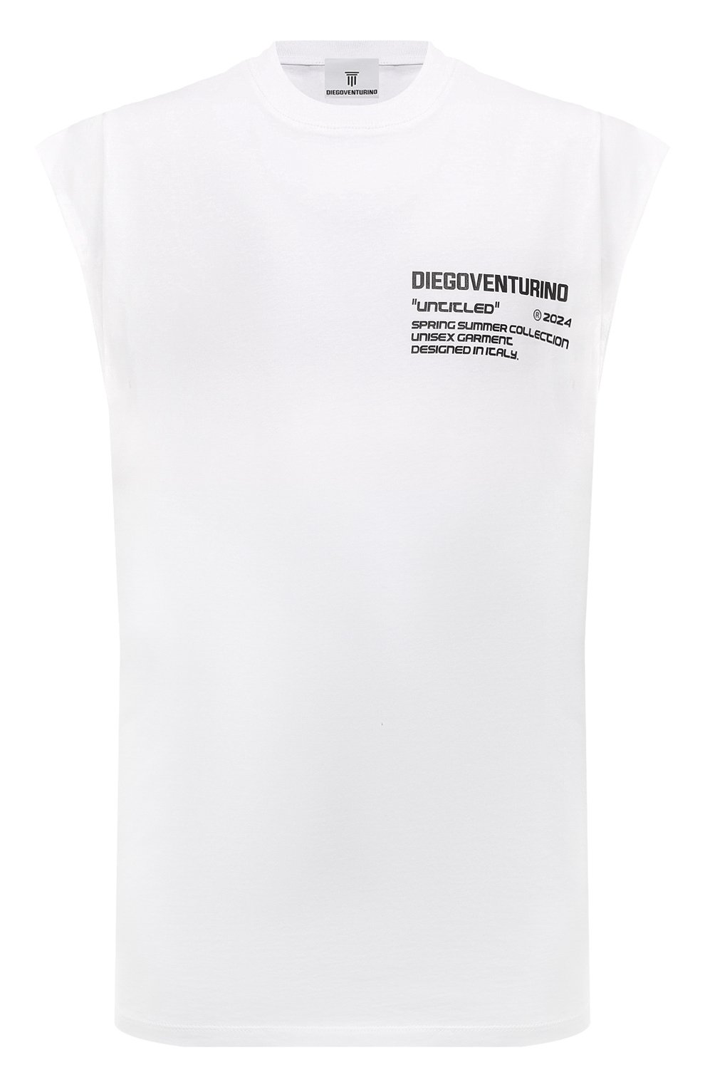 Хлопковая майка DIEGO VENTURINO, арт. D3S4TS-SMBASIC2, фото 1