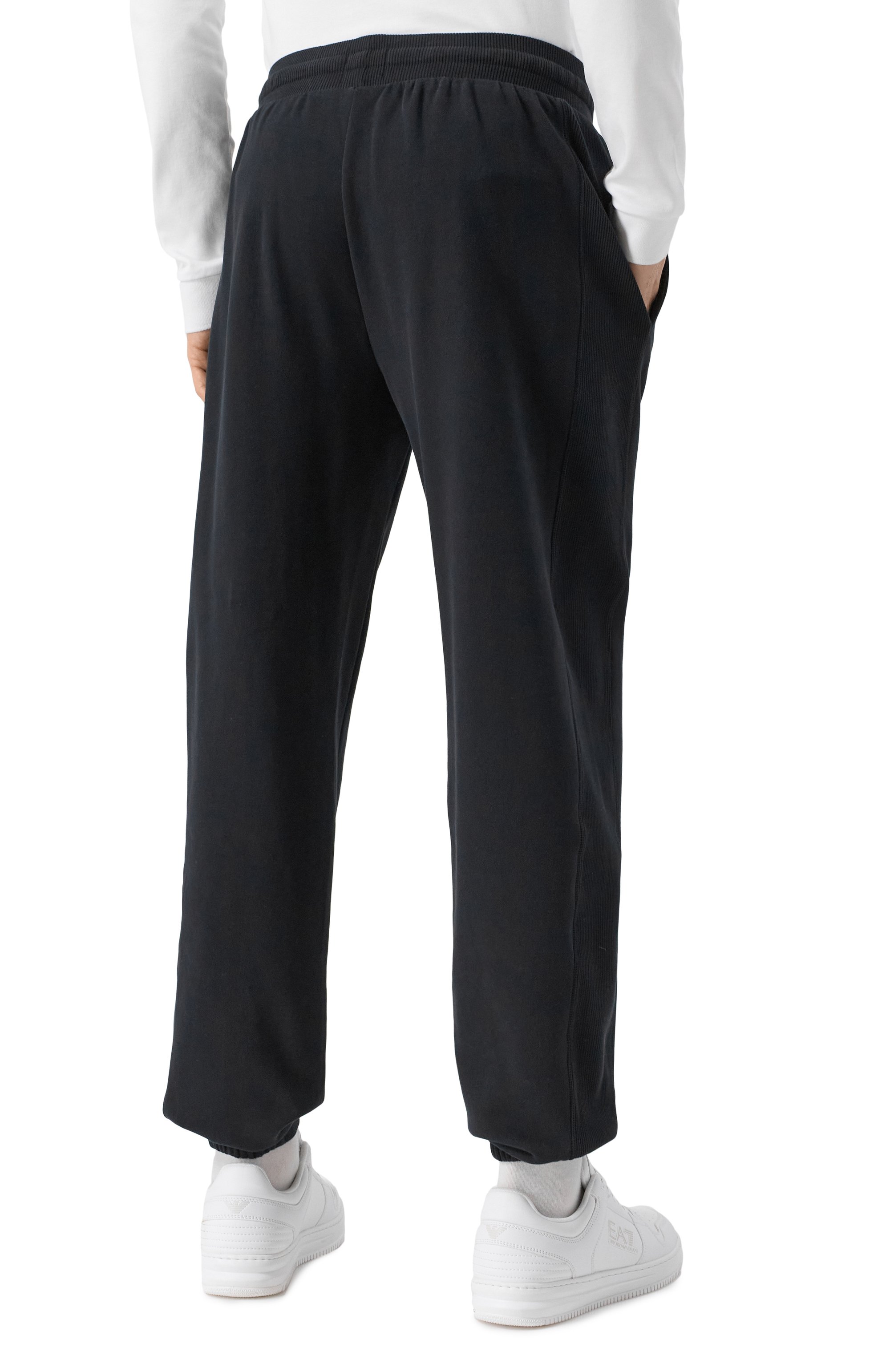 Хлопковые джоггеры BOSS, арт. 50535855, фото 4