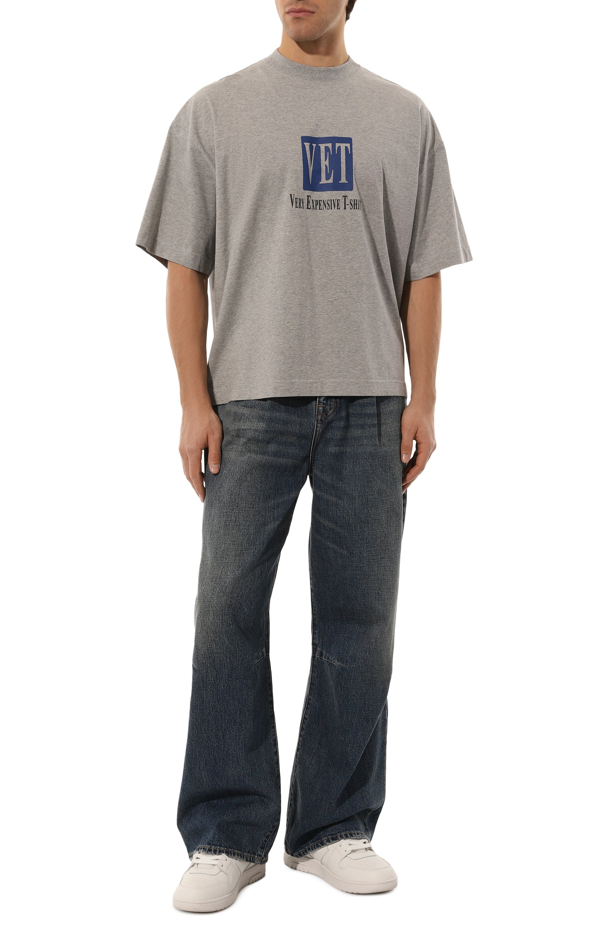Хлопковая футболка VETEMENTS, арт. UA66TR685G, фото 5