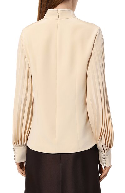 Шелковая блузка GUCCI, арт. 597073 ZAC59, фото 4