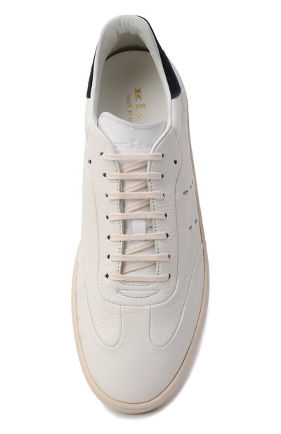 Кожаные кеды KITON, арт. USSA415N01396, фото 5