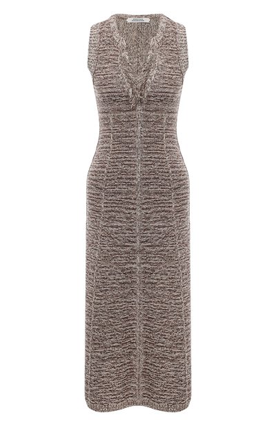 Женское платье из хлопка и вискозы DOROTHEE SCHUMACHER, арт. 616601