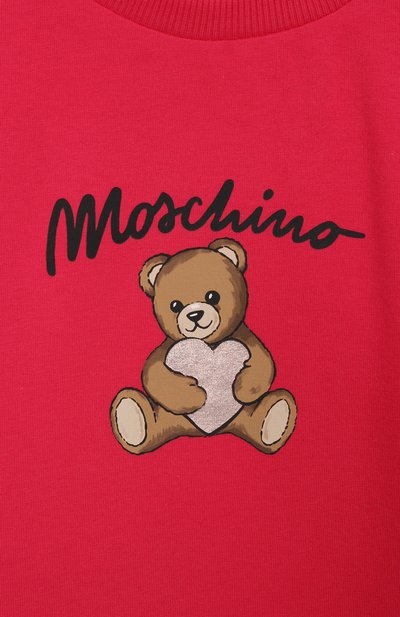 Хлопковый свитшот MOSCHINO, арт. HDF06E/LDA14/10-14, фото 3