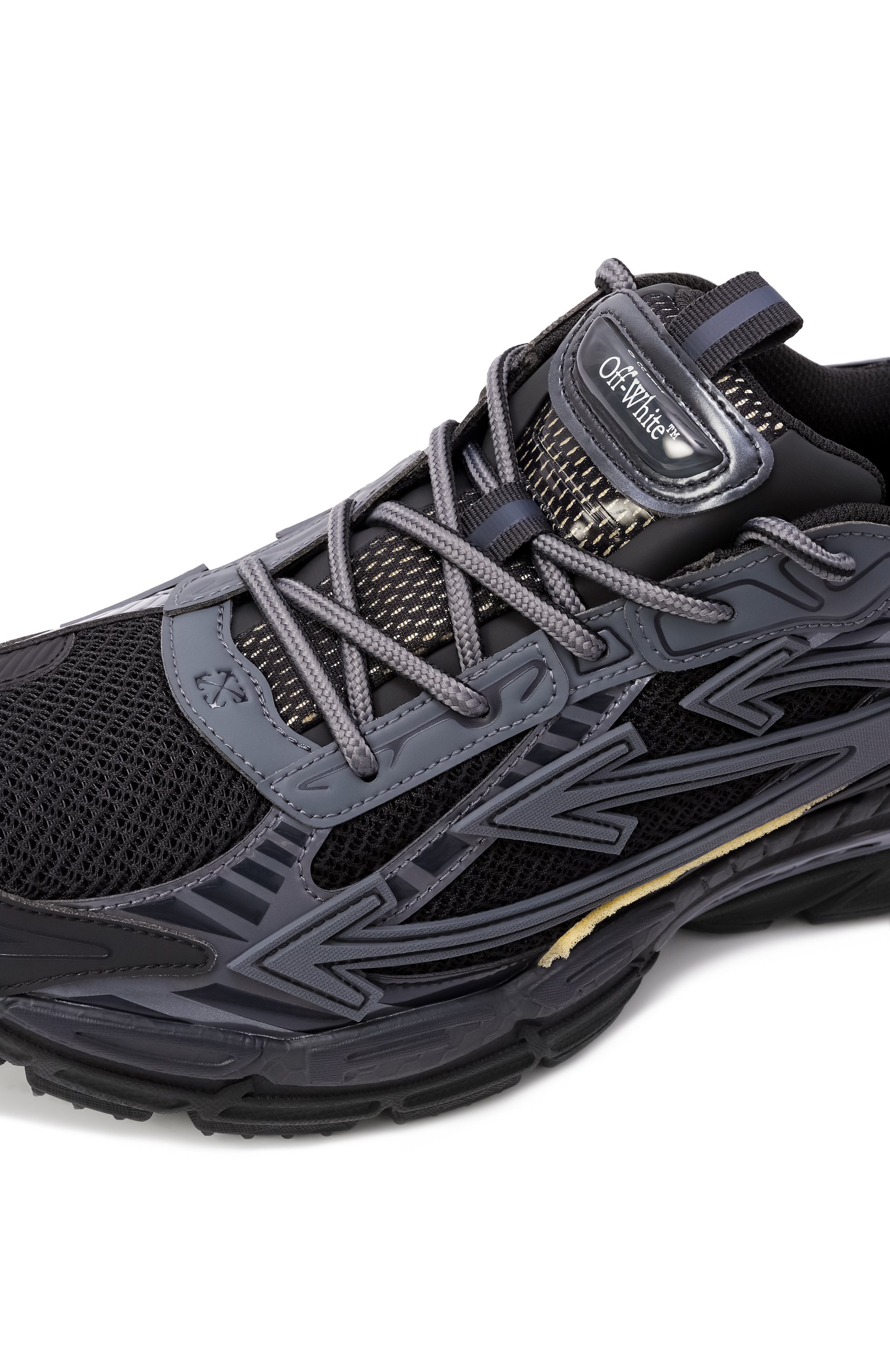 Комбинированные кроссовки be right back OFF-WHITE, арт. 0MIA295C99FAB001, фото 7