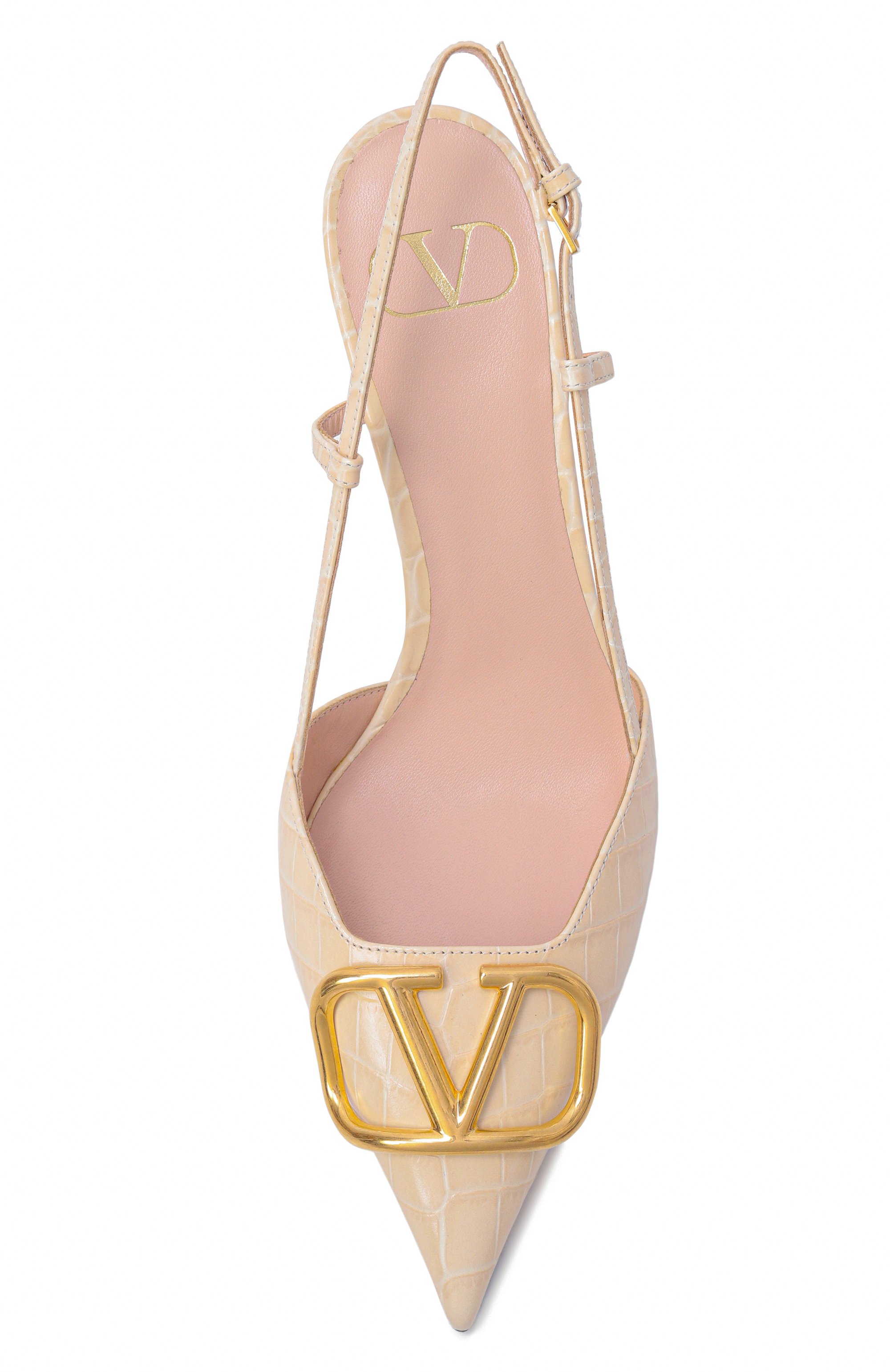 Кожаные туфли vlogo signature 40 VALENTINO, арт. 8W2S0Q70/LUR, фото 6