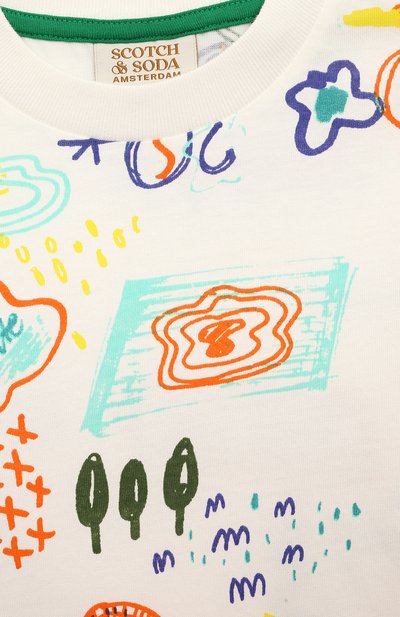 Хлопковая футболка SCOTCH AND SODA, арт. 170540-23-SSBM-D51, фото 3