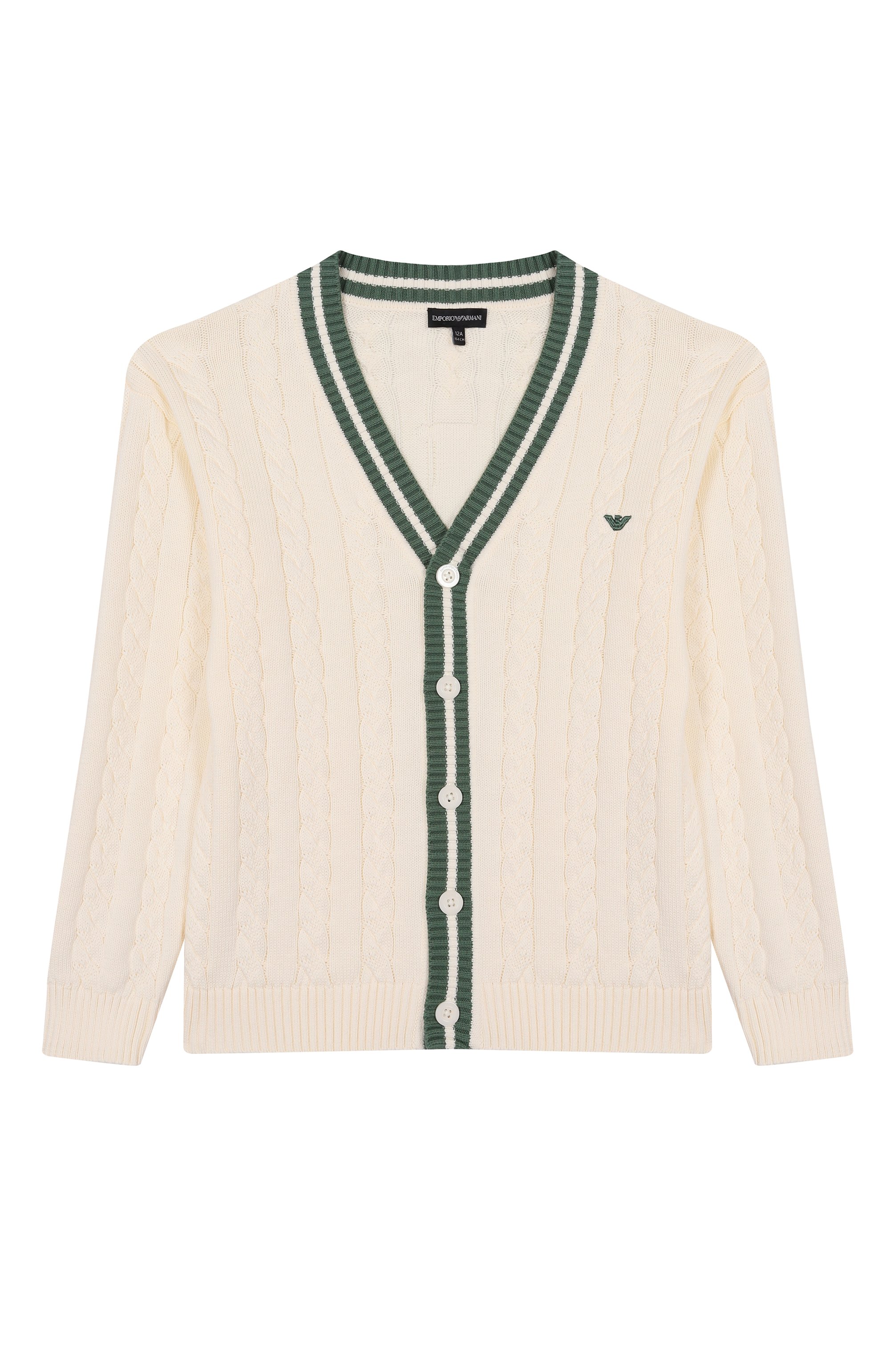 Хлопковый кардиган EMPORIO ARMANI, арт. EB000296/AF13945, фото 1