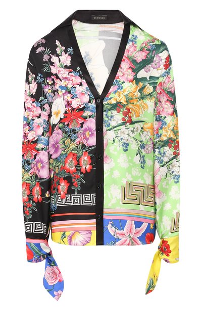 Женская шелковая блузка VERSACE, арт. A81722/A230082