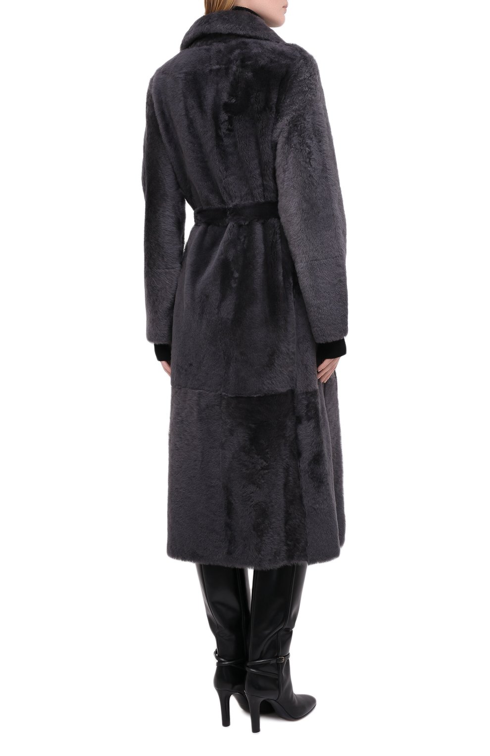 Двусторонняя дубленка YVES SALOMON, арт. 21WYM60417MERL, фото 4