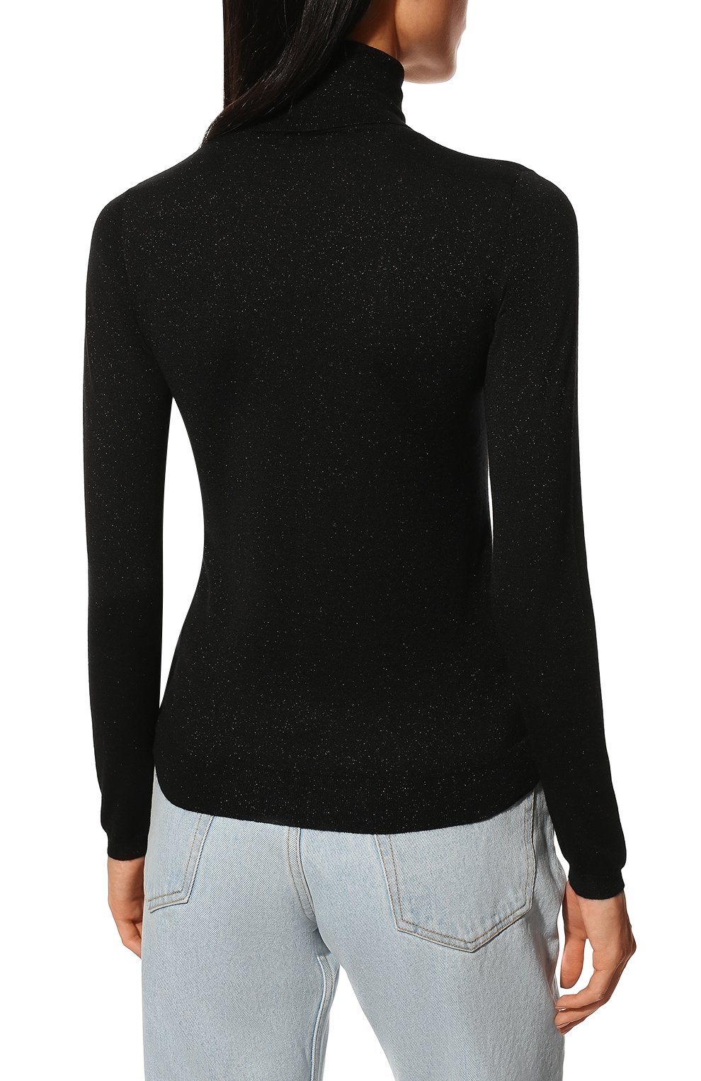 Водолазка из кашемира и шелка BRUNELLO CUCINELLI, арт. 221M41800063, фото 4