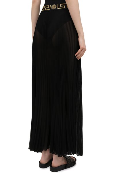 Плиссированная юбка VERSACE, арт. ABD10032/1F00609, фото 4