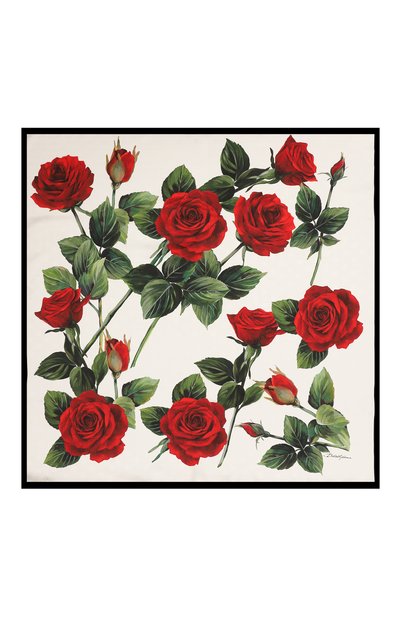 Шелковый платок DOLCE & GABBANA, арт. FN113R/GDCQL, фото 4