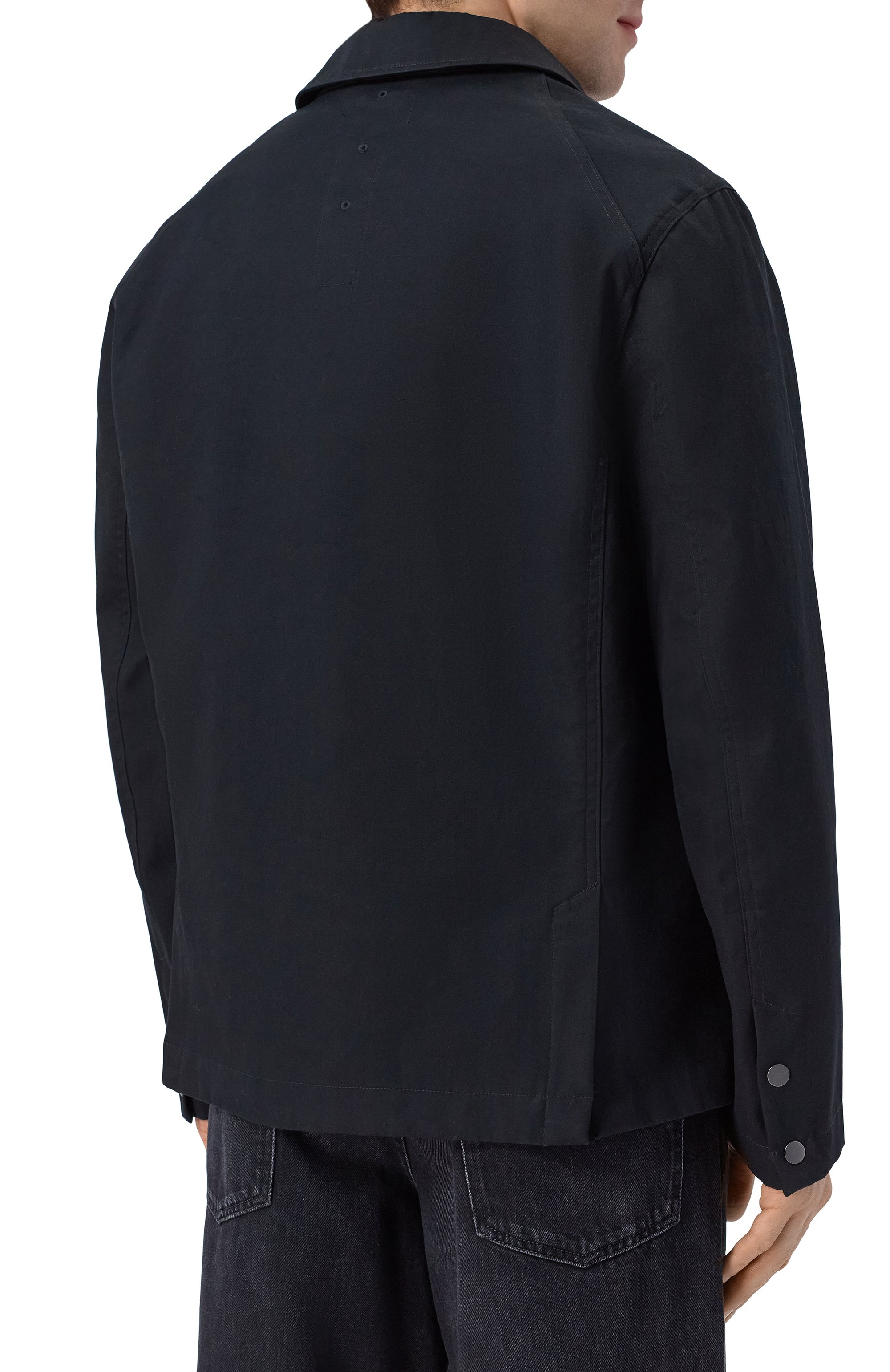 Хлопковая куртка-рубашка PREMIATA черного цвета по цене 62650 руб., арт. PA1061, фото 4 Хлопковая куртка-рубашка PREMIATA, арт. PA1061, фото 4