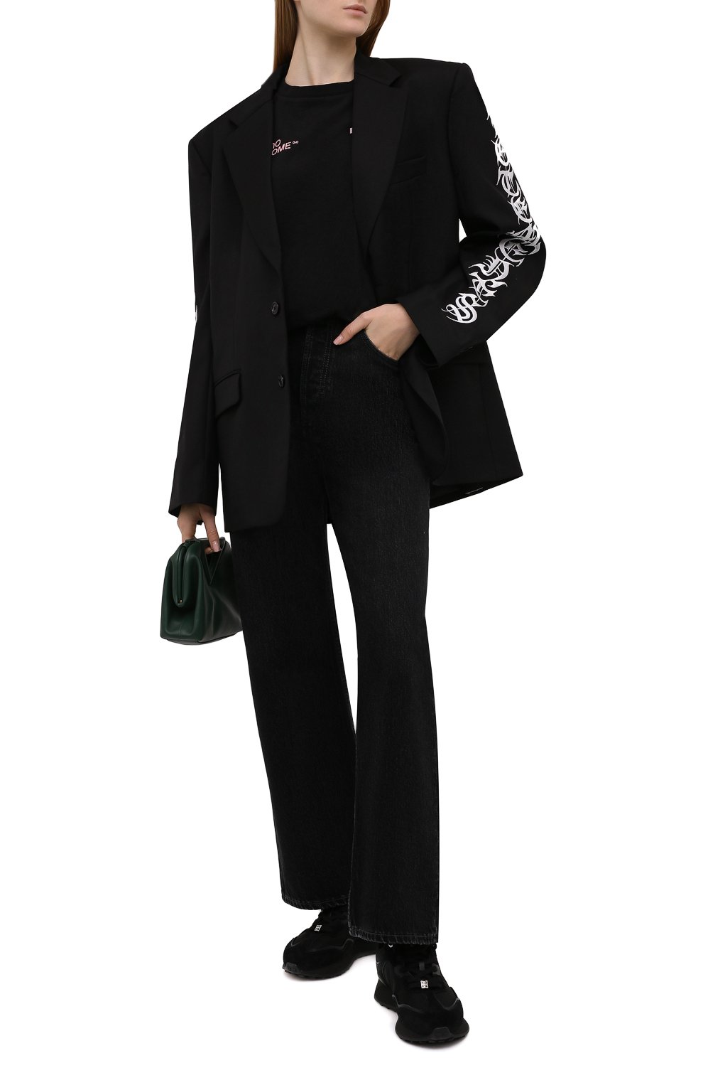 Хлопковая футболка reebok x monochrome REEBOK, арт. HE0858, фото 2