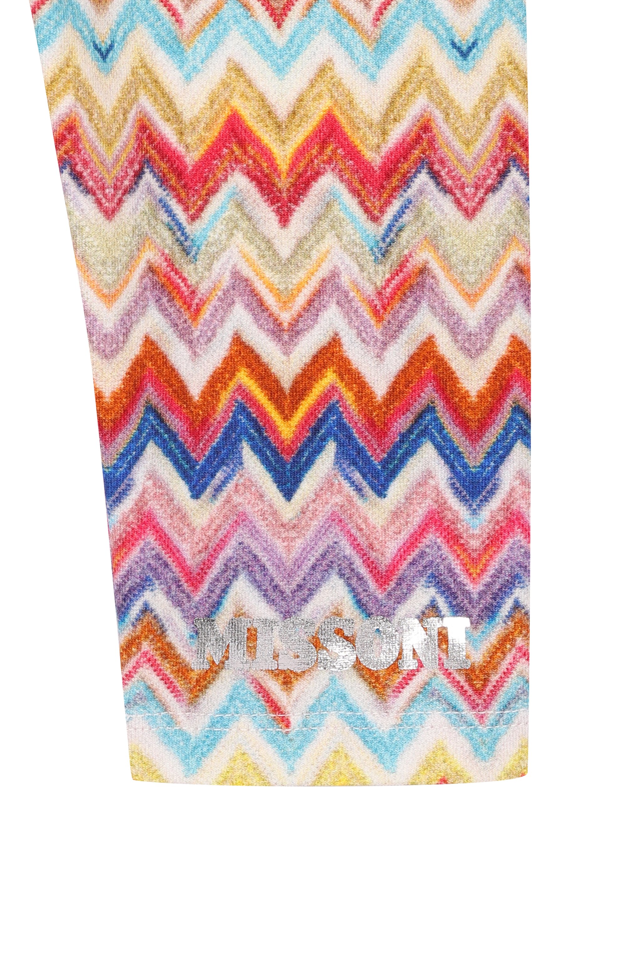 Хлопковые легинсы MISSONI разноцветного цвета по цене 9755 руб., арт. MY6050/Z3756, фото 3 Хлопковые легинсы MISSONI, арт. MY6050/Z3756, фото 3