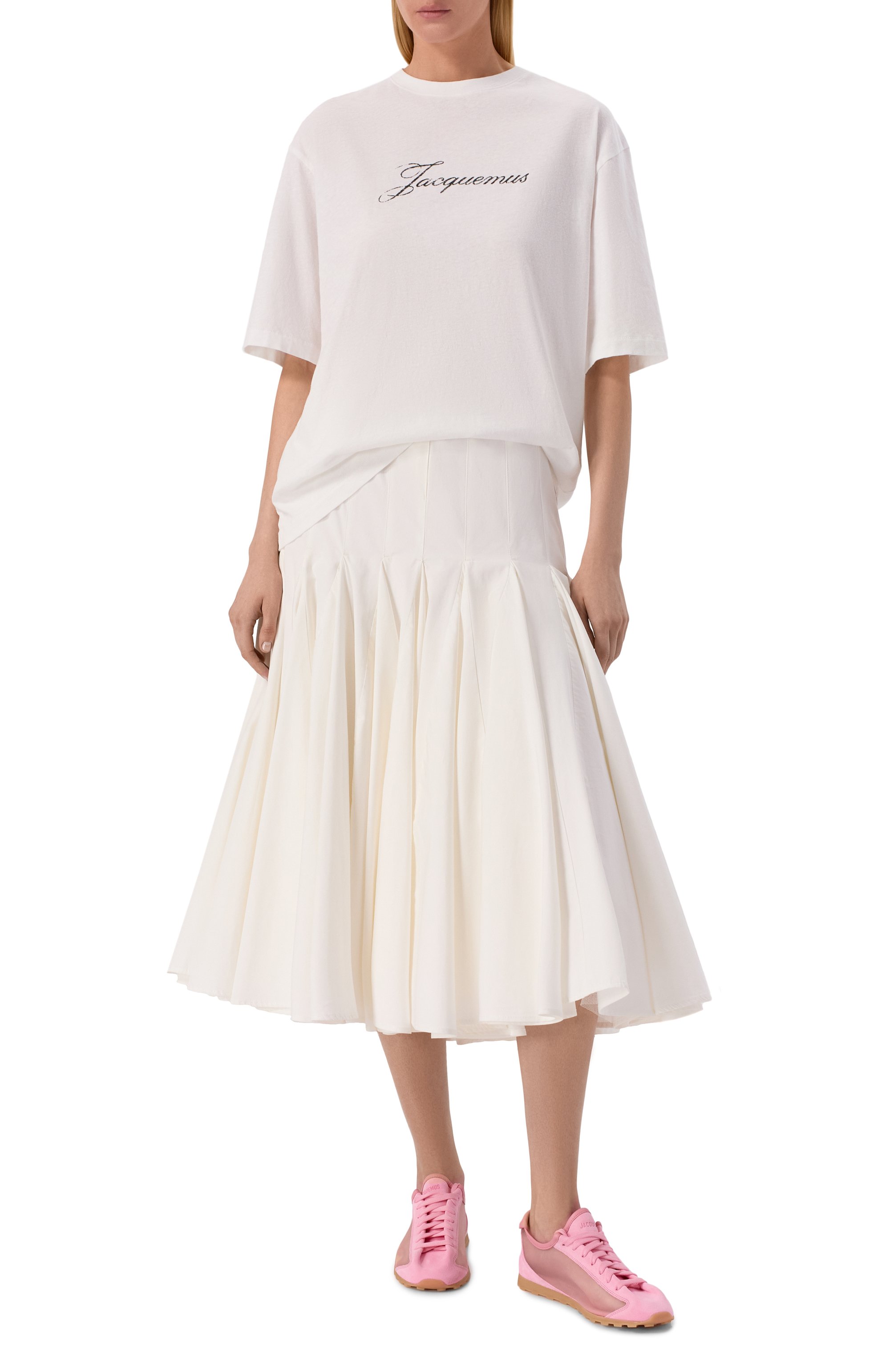 Комбинированные кроссовки the tennis JACQUEMUS, арт. 25HF0W00175/AC43001, фото 3