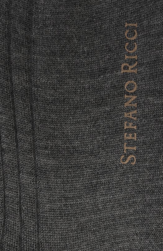 Носки из кашемира и шелка Stefano Ricci C016UN0001/C016UN Серый  C016UN0001/C016UN Фото 2